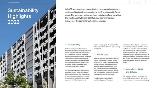 Corporate Sustainability Report - Page 8